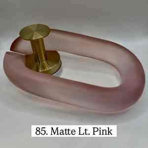 Cadena de eslabones de resina para decoración de pared, cadena de pared transparente con hebilla, cadena cubana de plástico acrílico para decoración de pared, joyería DIY - Product Image 2