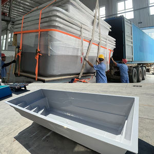 Vente directe d'usine Piscines enterrées en fibre de verre Jardin extérieur Maison de luxe Spa de natation Taille personnalisée piscine - Product Image 6