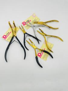 คีมต่อผมเทปสแตนเลสแบบมืออาชีพเครื่องมือต่อผมอุปกรณ์ต่อผมแบบนาโนแหวนลูกปัดสำหรับติดตั้งและกำจัดขน - Product Image 4