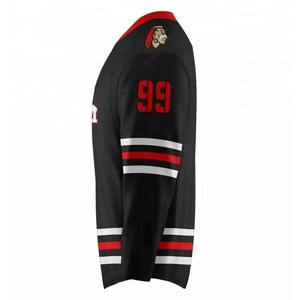 Maillot de hockey sur glace personnalisé professionnel, uniforme d'équipe avec un design unique, approvisionnement en gros - Product Image 4