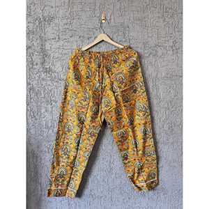 Conjunto de Pijama de Mujer 100% Algodón Tejido, Estampado Floral, Suave y Transpirable, Cintura Elástica, Manga Larga, Romántico y Personalizable - Product Image 3