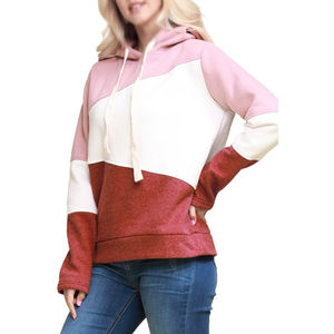 OEM de las mujeres de invierno del soporte del cuello sudaderas con cremallera personalizado impreso sudaderas - Product Image 6