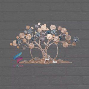 Decoración de pared hecha a mano con plataforma de Metal, decoración de pared con textura brillante, tamaño personalizado y forma - Product Image 2