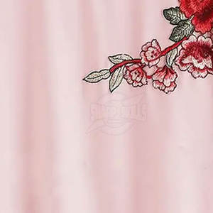 Nouveau T-shirt tendance à manches courtes brodé 100% coton tricoté respirant écologique pour homme – Vente flash - Product Image 6