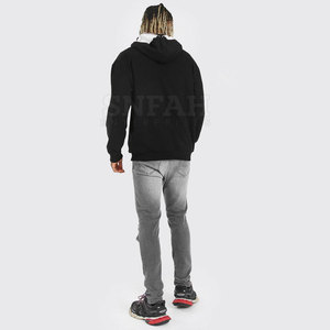 Wholesale Custom Logo Printed Solid Breathable Pullover Men's Hoodie with Face <b>Cover</b> for Winter Season - Product Image 3