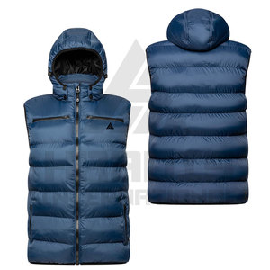 ใหม่ที่กําหนดเองUnisexแขนกุดปักเป้าเสื้อกั๊กคุณภาพสูงแขนกุดปักเป้าแจ็คเก็ต 2024 เสื้อผ้าผู้ชายแขนกุดปักเป้าแจ็คเก็ต - Product Image 1