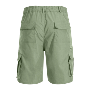 Vêtements pour hommes avec service OEM Short cargo décontracté de grande taille Pantalon design personnalisé Pantalon cargo d'été élégant de couleur unie - Product Image 6