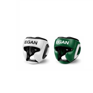 Protège-tête de boxe personnalisé en PU avec design respirant pour l'entraînement aux arts martiaux unisexe - Product Image 1