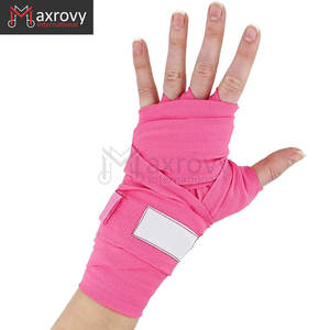 Venta al por mayor 180 pulgadas de cuero Equipo de Boxeo par de envolturas de mano para entrenamiento y Fitness Kickboxing apoyo - Product Image 3