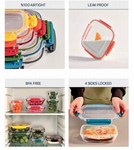 Recipientes de plástico multiusos para ordenar la cocina y optimizar el espacio Uso de alimentos - Product Image 2