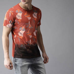 Venta al por mayor de poliéster sublimación camiseta Logotipo de impresión personalizada Unisex Casual camiseta para hombres - Product Image 4