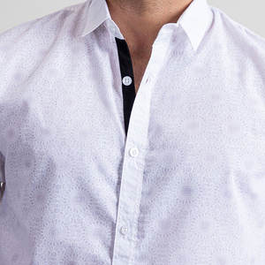 Customizable Color O-Neck Long Sleeve <b>Button</b>-Down <b>Shirt</b> in All Sizes - Product Image 3