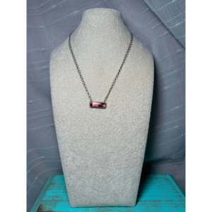 Collier artisanal Navajo en argent sterling et rose dahlia pour les occasions spéciales - Product Image 3