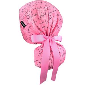 Casquettes d'hygiène personnalisées logo personnalisé imprimé respirant lavable réglable hôpital approvisionnement en gros médecin soins infirmiers gommage casquettes - Product Image 4