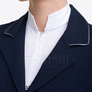 เสื้อแจ็กเก็ตขี่ม้าขนแกะแบบถักติดกระเป๋าด้านข้าง - Product Image 3