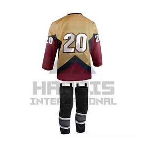 Fabriqué avec le meilleur matériel Maillot de hockey sur glace Nouveau maillot de style Maillot de logo imprimé personnalisé - Product Image 4