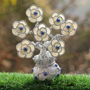 Ojo Turco de Cristal, Decoración Feng Shui para el Hogar, Protección, Buena Suerte y Energía Positiva - Product Image 1