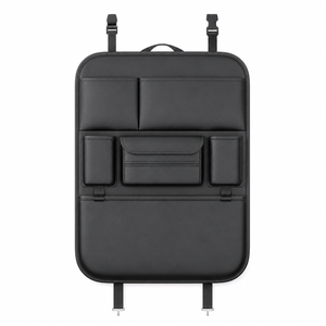 Organizador de almacenamiento para asiento de coche, bolsa colgante con múltiples bolsillos, 42x62cm, con asa - Product Image 1