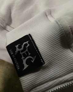 Vente en gros personnalisé 100% coton polaire fermeture éclair poche à capuche écologique respirant sérigraphie unisexe hiver Streetwear - Product Image 4