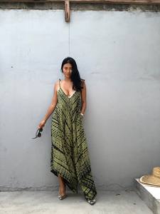 2023 Hot Selling Casual Tie Dye Sleeveless Side <b>Pocket</b> One Piece <b>Jumpsuit</b> Loose Wide Leg Pants Women Summer <b>Jumpsuit</b> - Product Image 3