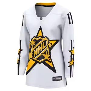 Uniformes de hockey sur glace personnalisés avec sublimation complète Uniforme de hockey sur glace pour hommes en polyester 100% sublimé avec l'équipe de tailles personnalisées - Product Image 1