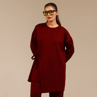 Tendances 2026 : Pulls longs en maille premium pour femmes, confortables, pour le quotidien, écologiques, respirants, export.