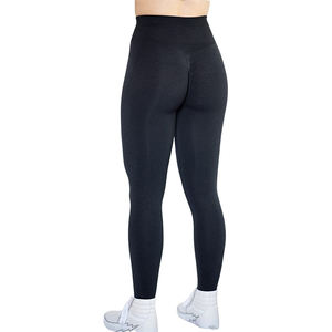 Pantalones de Gimnasio de Cintura Alta con Corte Bootcut para Mujer, Leggings Deportivos Elásticos y Suaves, Leggings de Yoga con Abertura Lateral, Pantalones de Entrenamiento Ajustados y Acampanados - Product Image 5