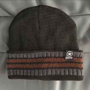 หมวกบีนนี่ขนสัตว์ลายทางหลากสีสำหรับผู้ชาย, หมวกบีนนี่ถักแฟชั่นฤดูใบไม้ร่วงและฤดูหนาว - Product Image 6