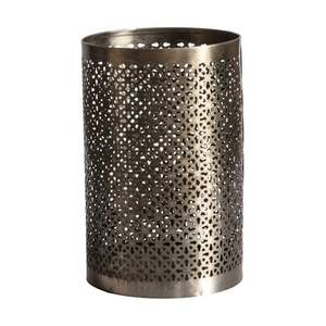 Tealigh Votive Bougeoir Grand Lot de 3 Arbre en Métal Design Argent Mat Antique Décoration de Noël Votive - Product Image 3