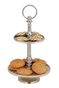 Elegante soporte decorativo de metal para pasteles color dorado un centro de mesa perfecto para pasteles, chocolates y fiestas inolvidables - Product Image 6