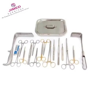 Juego de Instrumentos Quirúrgicos JIMED de Acero Inoxidable, Manuales, para Cirugía General, con Certificación CE ISO13485 Clase II - Product Image 5