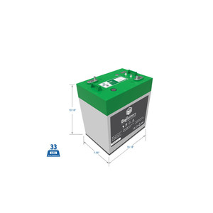 Batería BigBattery 48V 200Ah LiFePO4, Tipo Líquido, 6000 Ciclos, para Sistemas de Energía Eléctrica, 10.18x7.06x10.18 Pulgadas, 33 LBS - Product Image 1