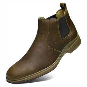 New 2025 Wholesale Customizable Wholesale Leather <b>Shoes</b> Flat Non-slip <b>Men's</b> Business Casual <b>Shoes</b> Large <b>Size</b> British Style <b>shoes</b> - Product Image 3