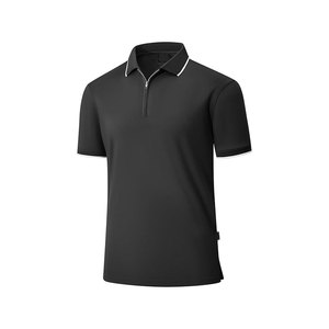 Moda Golf para camisa Personal Uniforme Casual Sólido Frente Logo Deporte Unisex Transpirable Secado rápido Tela polar - Product Image 1