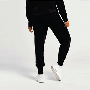 ชุดวอร์มผ้าฟลีซของผู้หญิงชุดวอร์มสีดำมีฮู้ดแบบรูดซิป69% ผ้าโพลีเอสเตอร์31% ฉลากตามต้องการ - Product Image 4