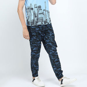 Alta calidad 100% algodón hombres personalizados Joggers impreso pantalón uso al aire libre elegante hombres impreso pantalón transpirable sostenible - Product Image 6