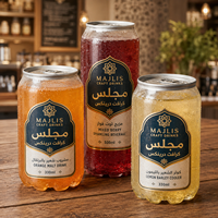 Bouteilles en plastique personnalisées AT PACK USA avec couvercle facile à ouvrir pour thé glacé, jus, soda, café et boissons froides