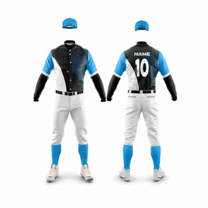 Camiseta de béisbol personalizada de alta calidad, recién llegado, uniformes transpirables de poliéster 100% con bordado por sublimación, conjuntos impresos con logotipo - Product Image 5