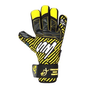 Nouveaux gants de gardien de but de football en cuir allemand avec paume en latex de qualité supérieure pour les gardiens de but - Product Image 6