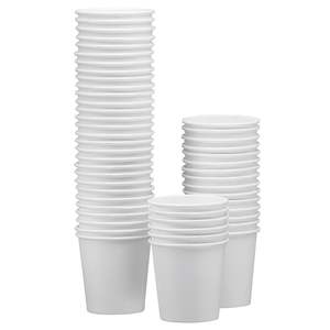 Gobelets en verre jetables de haute vente 150 ml gobelets en papier ronds jetables de qualité alimentaire de qualité supérieure - Product Image 4