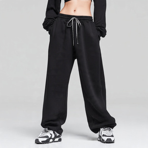 Fashion Wear Wide Legs Sweatpants <b>Women</b> 500 GSM Fleece Baggy Trouser Pajama Ladies Baggy <b>Sweat</b> <b>Pants</b> <b>Women's</b> - Product Image 6