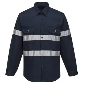 고품질 우수한 FAMA 작업복 반사 재킷 안전 셔츠