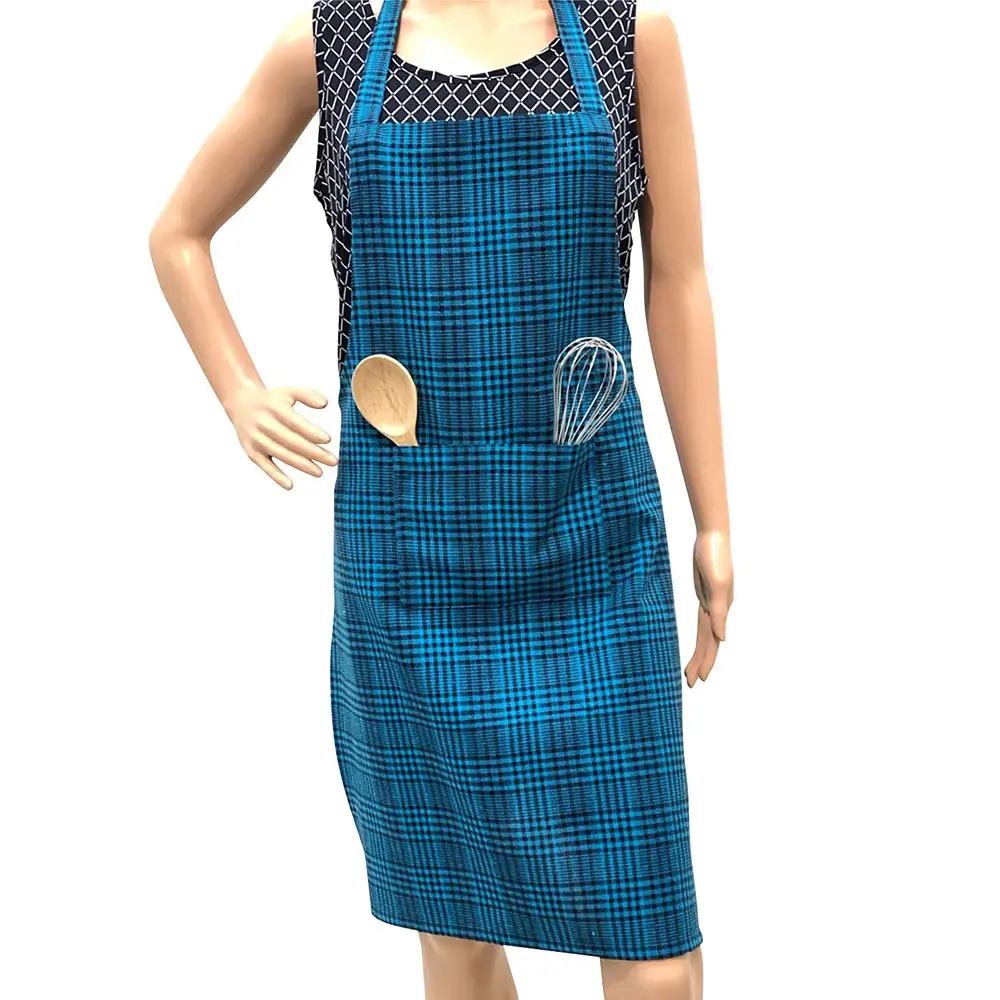 OEM Service Low MOQ & Prices Made In Best Material Leather Aprons Hot Sale New Fashionable Style Unisex Cotton Aprons