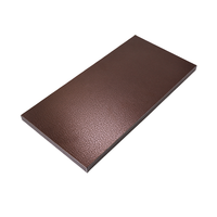 Panel de Aluminio con Relieve de Cáscara de Naranja Roja, Tipo Panal de Abeja, 5052 5005, de 5mm a 25mm, con AA20, para Revestimiento de Fachadas Exteriores y Paredes Industriales