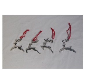 Reno de Metal de diseño pequeño, decoración colgante pulida brillante, uso en el hogar y el restaurante, superventas a precio razonable - Product Image 1