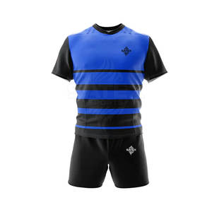 Tenues de rugby personnalisées de haute qualité, respirantes, 100% polyester, vêtements d'équipe - Product Image 4