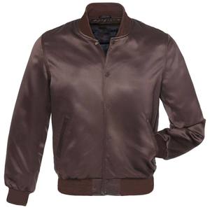 Chaqueta Bomber Original de Satén Personalizar Número de Equipo Colores Chaquetas de Satén XXS a 6XL Ropa de Primavera Original para Hombre Chaquetas de Seda Satinada - Product Image 4