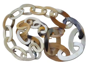 Crescent Crafts Collier en corne de buffle pour femme Chaîne de haute qualité avec bijoux de mode naturels en forme de papillon - Product Image 3