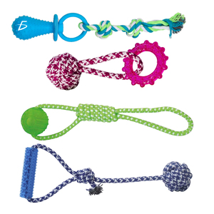 Set di 4 Giocattoli a Molla Originali con Massaggiagengive in Silicone - Product Image 4