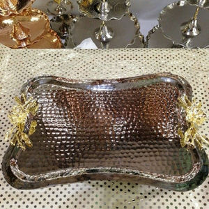 Fabricant et exportateur à la mode de plateau de service en bois naturel disponible à des prix abordables pour les cadeaux et les fournitures de fête - Product Image 4